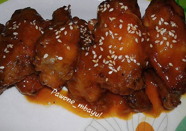 Korean Hot Chicken Wings