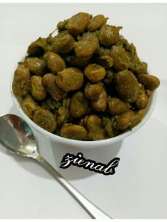 عکسی از دستور باقالا با پوست _باقالی