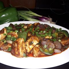 A picture of Chilli paneer.