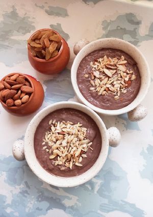 A picture of Chocolate Rabri.