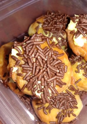 Foto resep Roti Goreng Isi Sosis dan Seres