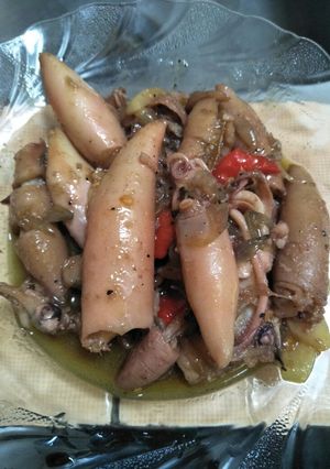 Foto resep Cumi asin endes