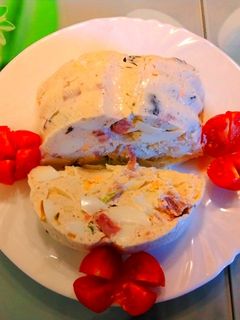 Sonkás őzgerinc recept fotója