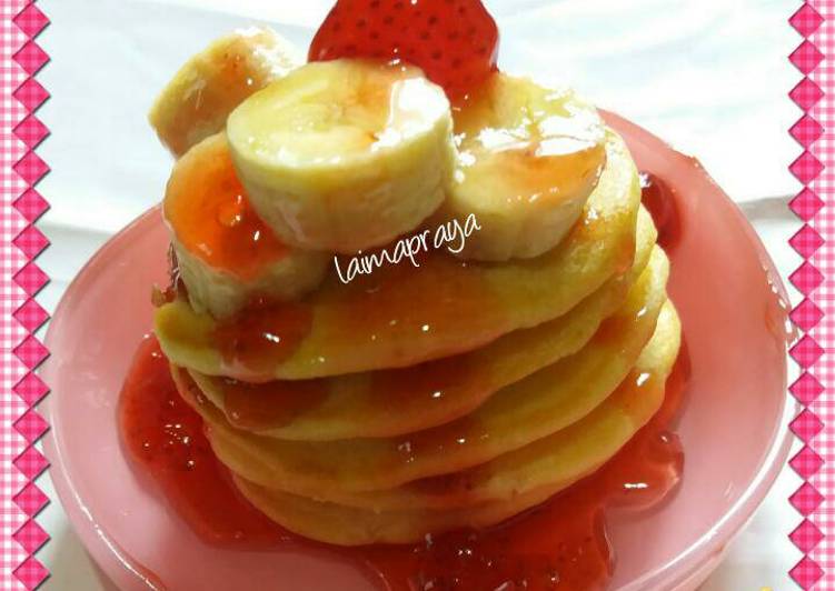 Recipe: Delicious Buttermilk pancake