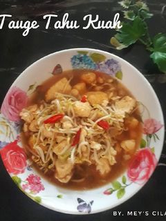 Foto resep Tauge Tahu Kuah