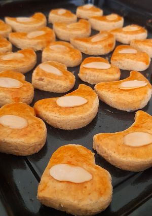 Foto resep Cookies Almond Peanut Butter super renyah