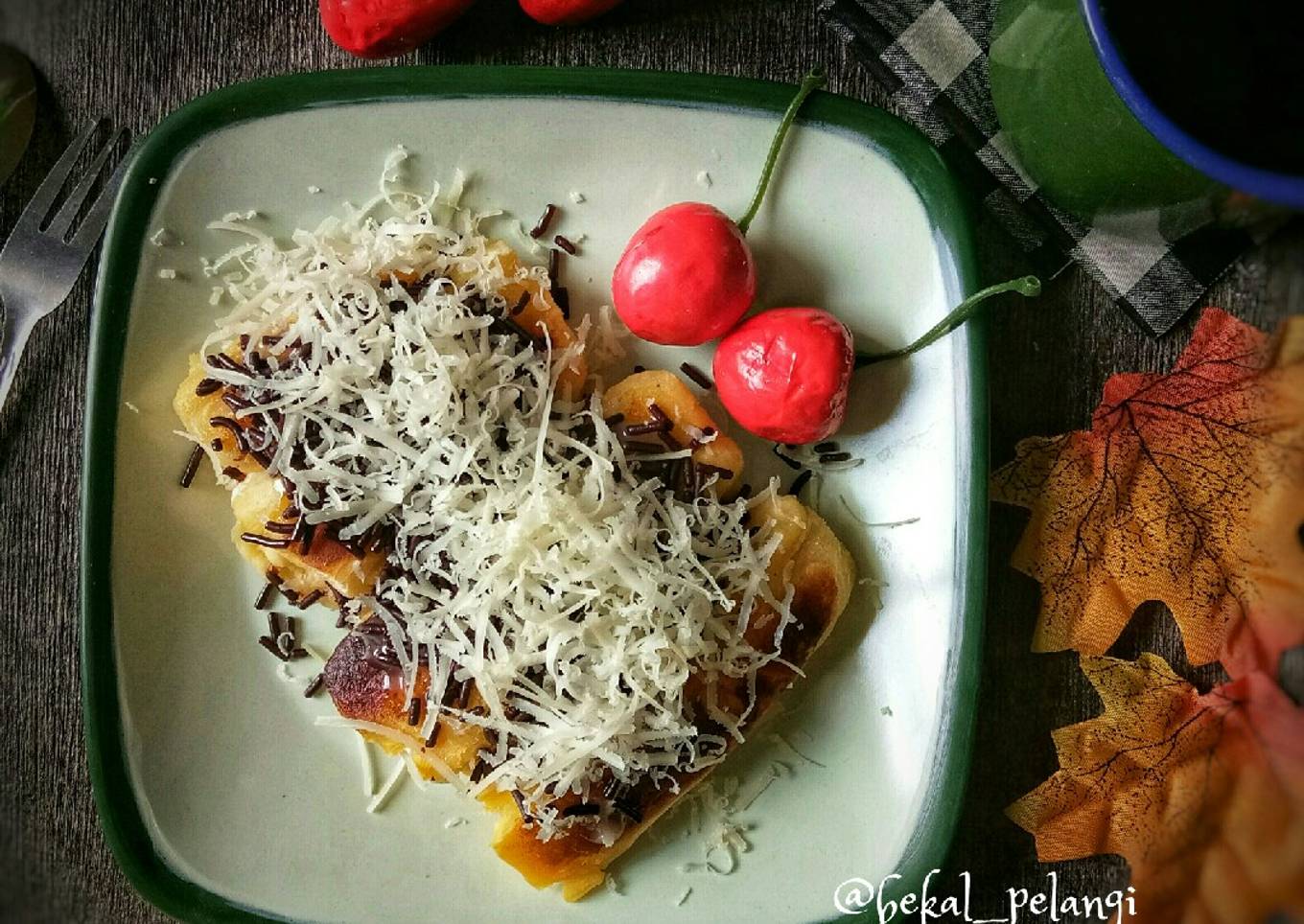 Tape Bakar Coklat Keju