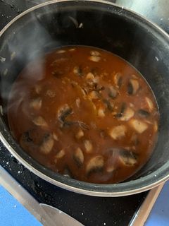 Una foto de Riñones en salsa