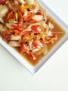 Foto resep Tumis cumi asin