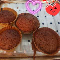 Una foto de Muffins de chocolate fáciles