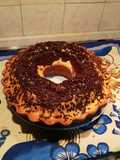 Ciambellone variegato al cioccolato