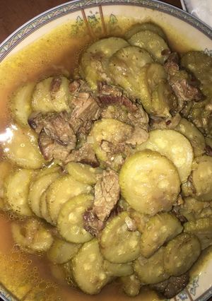 صورة لوصفة كوسى بالشوربة بدون طماطم