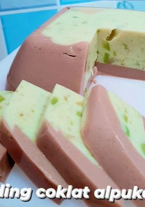 Foto resep Puding coklat alpukat