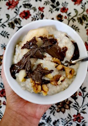 Φωτογραφία της συνταγής Vegan χυλός βρώμης 🥣