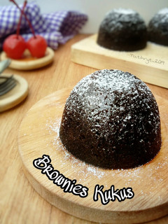 Foto resep Brownies Kukus (1 telur)