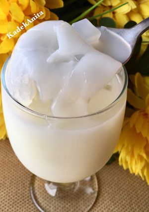 Foto resep Es Kelapa Muda Susu