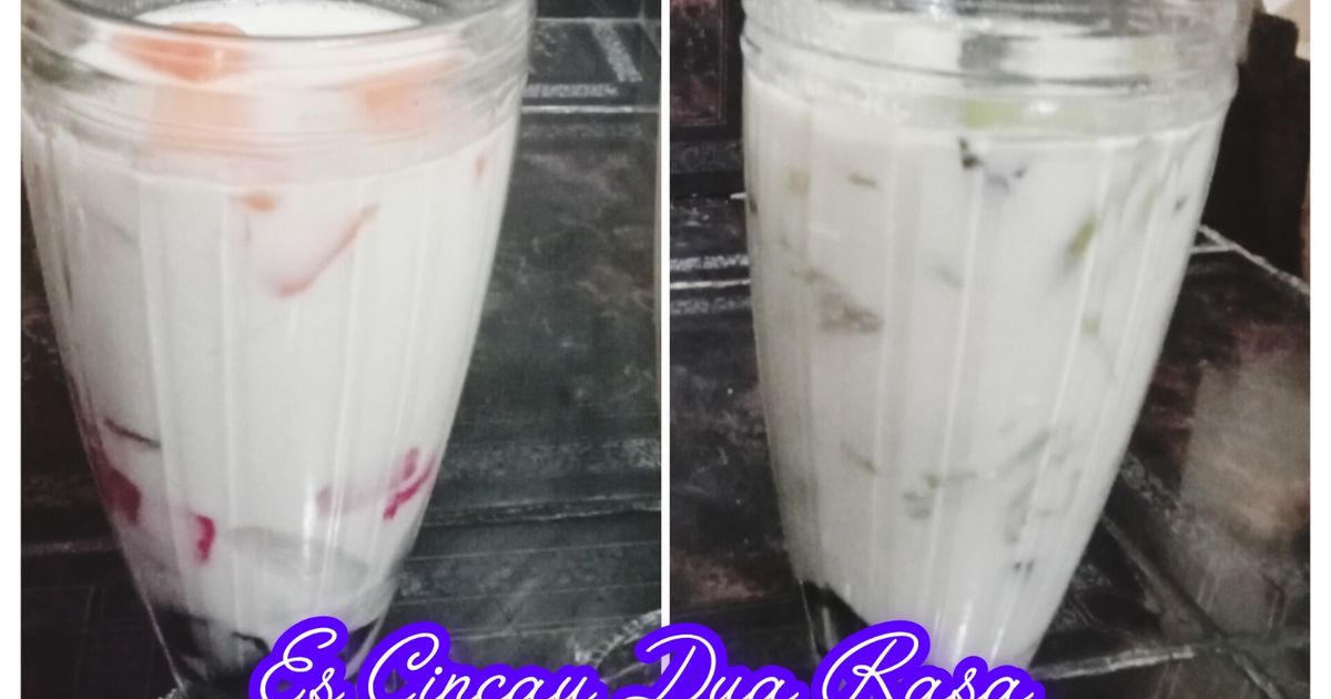 Es Cincau Dua Rasa
