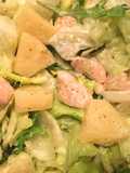 Ensalada tropical con pollo