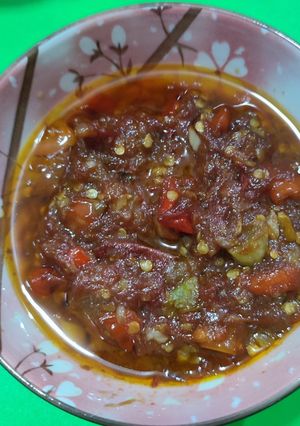 Foto resep Sambah goreng tanpa ulek2