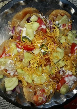 দই পাপড়ি চাট (doi papri chat recipe in Bengali) রেসিপির প্রধান ছবি
