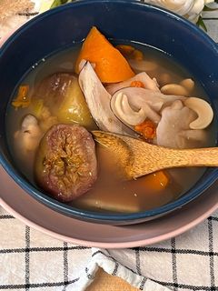 潤肺鮮無花果純素湯 (可素食) 的食譜成品照片