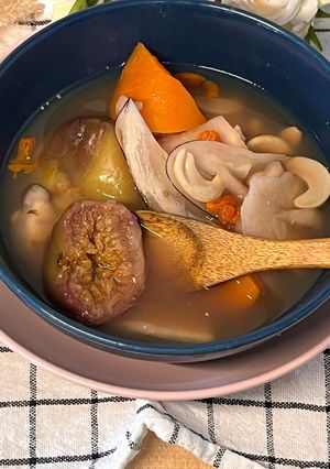 潤肺鮮無花果純素湯 (可素食) 的食譜成品照片