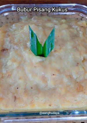 Foto resep Bubur Pisang Kukus