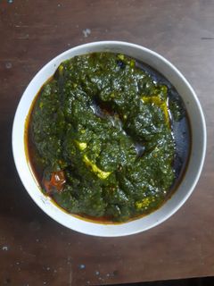 নিরামিষ পালং পনির (Niramish palak paneer recipe in Bengali) রেসিপির প্রধান ছবি