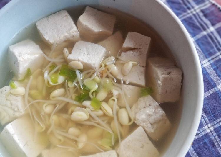 Resep Sup Toge Ala Korea (Kong Namul Guk) yang Bikin Ngiler