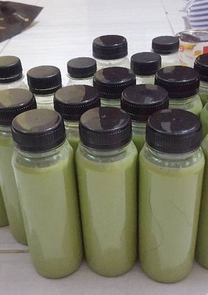 Foto resep Green tea botol