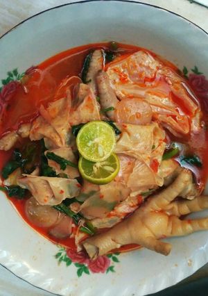 Foto resep Seblak kembang tahu