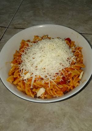 Foto resep Fussili Creamy Bolognese