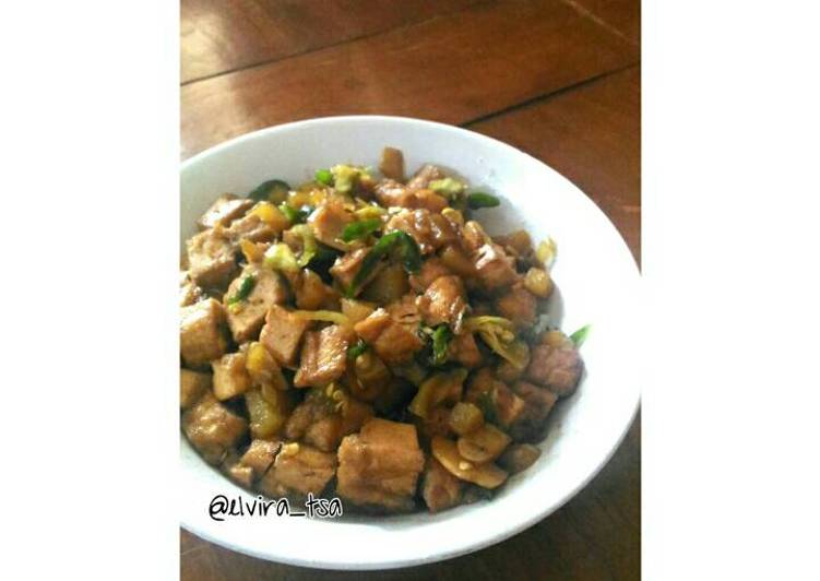 OSENG TAHU KENTANG PEDES aka TUMIS TAHU KENTANG (recomended)