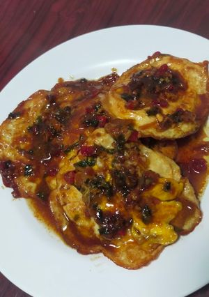 Foto resep Telur ceplok Pontianak