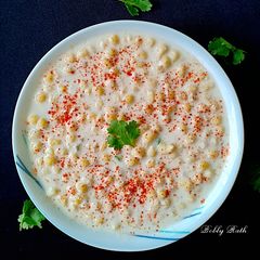 Boondi raita A picture of Boondi raita.