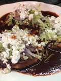 Enchiladas o Gorditas Sonorenses en Chile Colorado