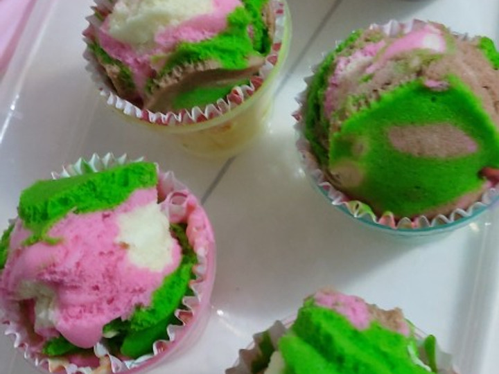 Resep: BOLU KUKUS KREATIFITAS ANAK. MUDAH. ANTI GAGAL.PASTI MENGEMBANG Ekonomis Untuk Jualan