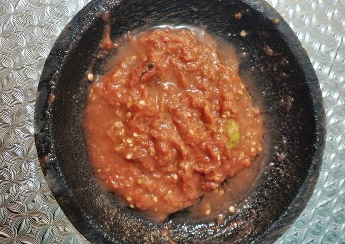 Resep Sambal Mentah Oleh Bunda Yara Cookpad