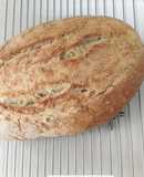 Pan de harina de trigo y levadura fresca