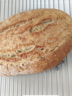 Una foto de Pan de harina de trigo y levadura fresca