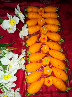 عکسی از دستور حلوای هویج 🥕🥕
