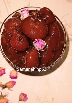 عکسی از دستور مربای انجیر باشیره🌺