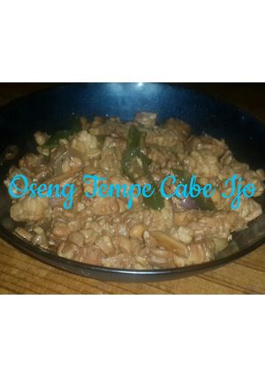 Foto resep Oseng Tempe Cabe Ijo