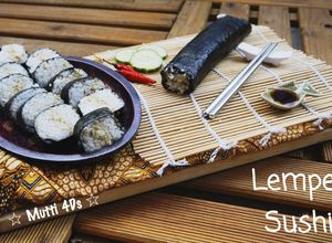 Foto resep Lemper Sushi Isi Suiran Ikan Kod