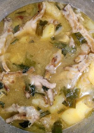 Foto resep Sop ceker klasik