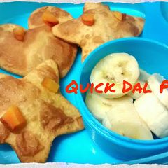 A picture of Quick Dal Puri (Kids snack ideas).