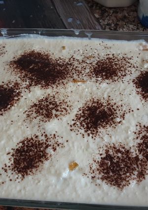Une photo de Tiramisu mangue coco