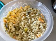 A picture of salad jar