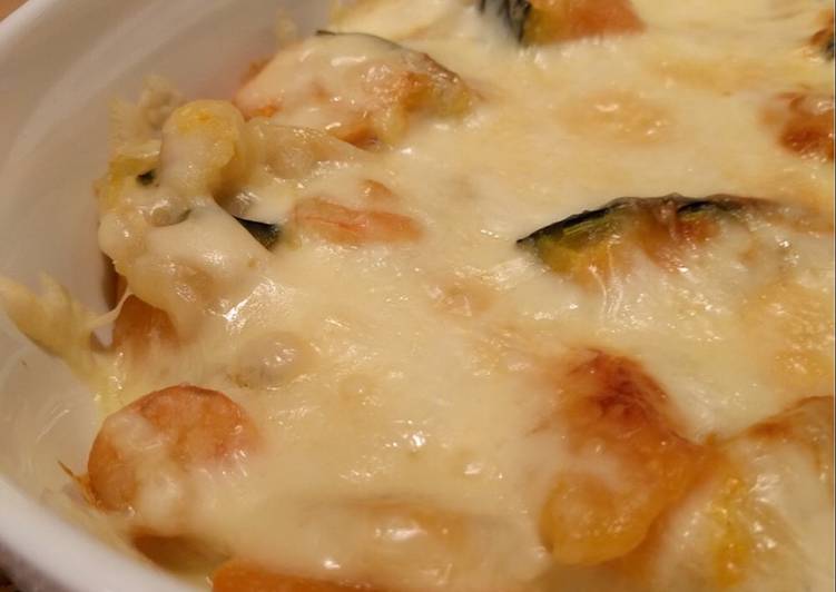 Recipe of Quick Pumpkin gratin