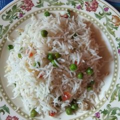 Veg pulao A picture of Veg pulao.